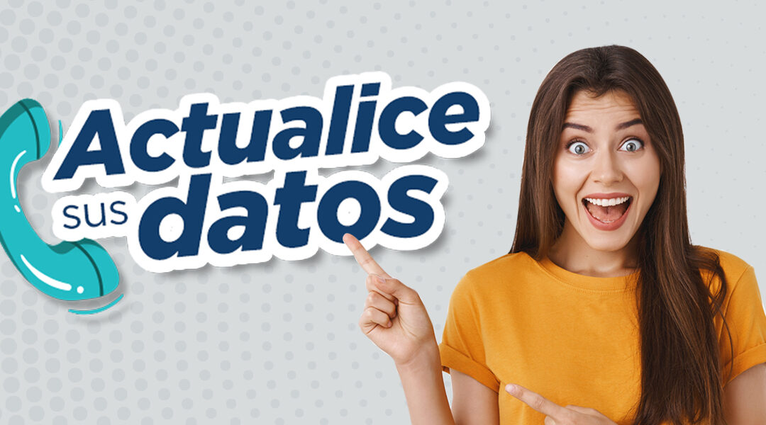 ¡Actualice sus datos y gane!